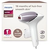 Philips Depiladora Lumea IPL serie 8000 - depilación con tecnología SenseIQ, 2 accesorios para cuerpo y cara, para uso con cable (modelo BRI944/00)