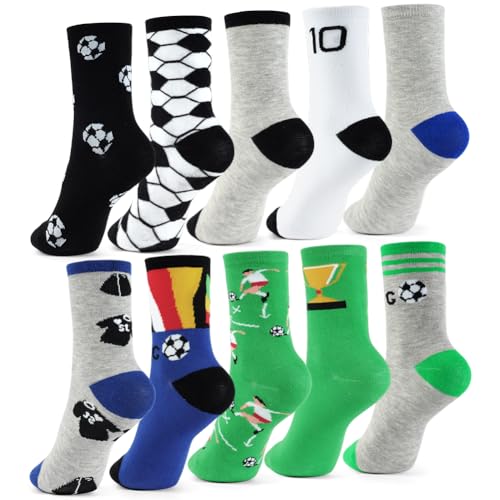 Ya en mundofriki.es: HAGOT Calcetines Estampados Niños Unisex, Calcetines Deportivos Niño Dibujos, 31-34 EU