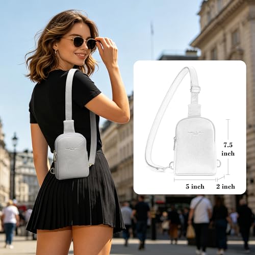 Image of INICAT Lightweight Small Crossbody Sling Bag for Women | Mini Travel Purse,Multi-pocket with Card Slots,Durable Vegan Leather,Everyday Carry