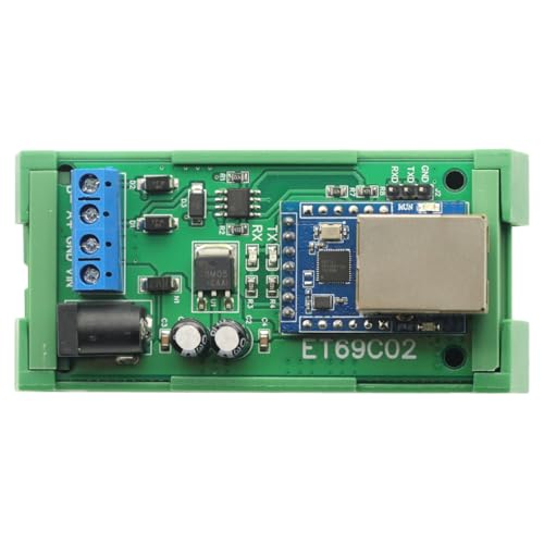 RS485 to Ethernet TCP/IP Converter for MQTT Modbus RTU Module with Rail Box - Thumbnail 5