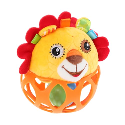 Balle sensorielle peluche bébé lionceau coordination main-œil