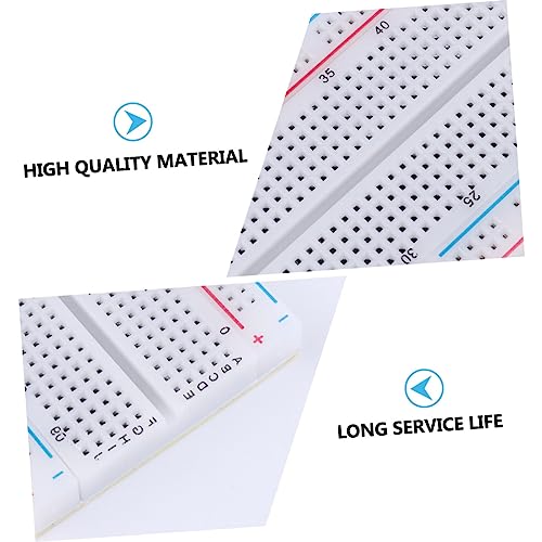 Mobestech 2Pcs Breadboard Tie Points Breadboard 830 Pontos Breadboard Kit Placa De Circuito Kits Ele