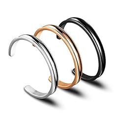 Silver-black-rose gold