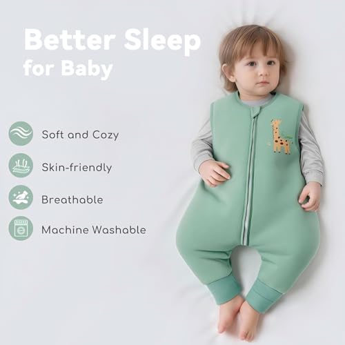 Image of Chilsuessy Baby Sleep Sack with Feet