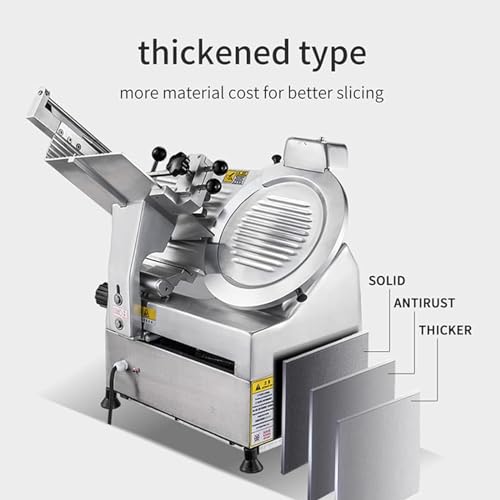 Cortadora eléctrica para carne congelada semi automática miniatura 6