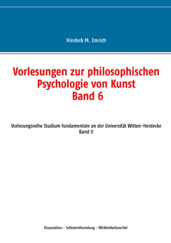 Philosophische Psychologie Kunst Band 6 surmonter la complexité de l'art moderne