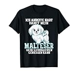 Photo Gallery malteser - maglietta a maniche corte, motivo: cane maltese, con scritta in lingua tedesca maglietta Photo Gallery malteser - maglietta a maniche corte, motivo: cane maltese, con scritta in lingua tedesca maglietta