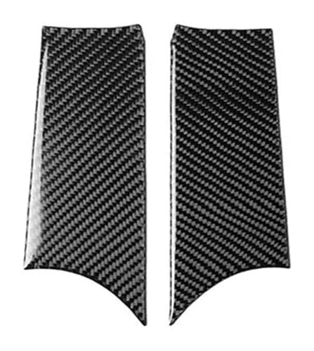 ATACDVDYEU Cubierta Decorativa para M&ini para Cooper F56 2014+ Decoración Pegatinas para Coche Embellecedor Manijas Reposabrazos Puerta(Negro)