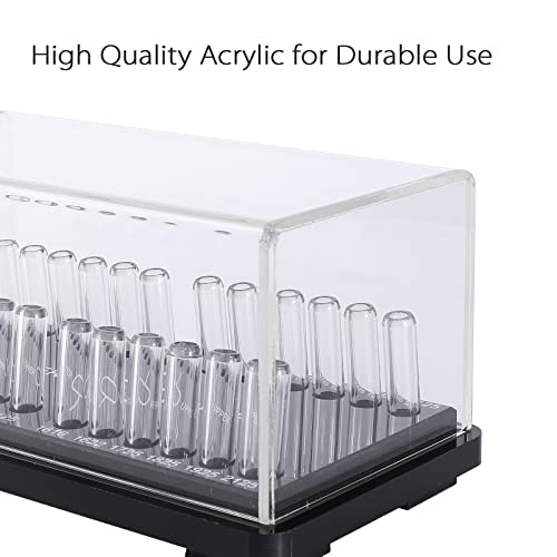 Annwah Dental Acrylic Archwire Organizer-Orthodontic Wire Box With Lid For Dental Clinic Arrange And Store Orthodontic Arch Wires Use(Square) #TOP6