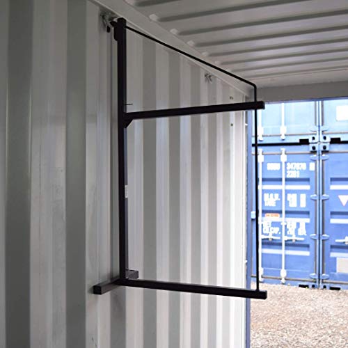 Quickfit Container Accessories 2Tier Shipping Container Shelf Brackets Heavy Duty with Hooks