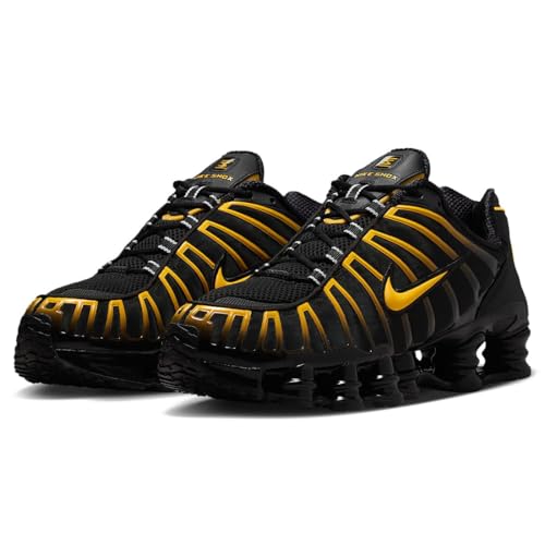 Nike Shox ブラック/イエロー スニーカー 海外12月7日発売予定】ナイキ ショックス BB4 ブラック/ユニバーシティ