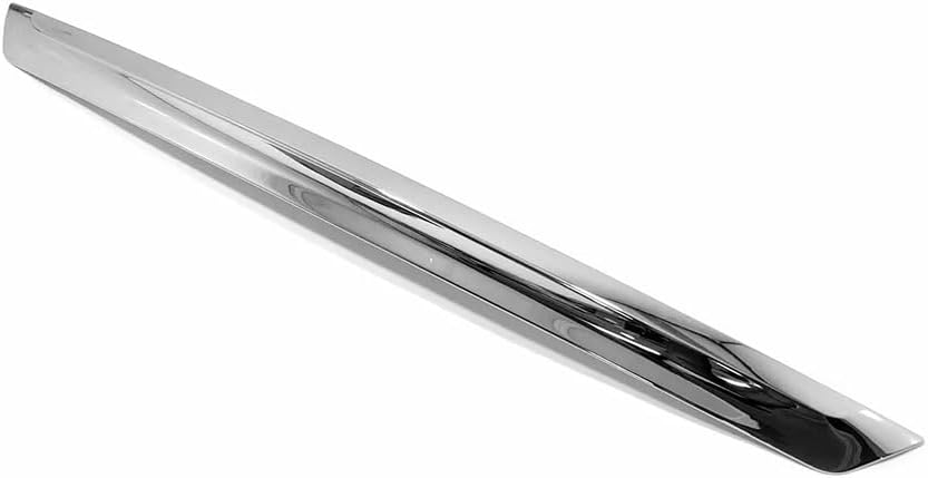 Front Bumper Trim Compatible with Toyota Highlander 2025 2024 2023 2022 2021 Rear Bumper Protector Cover Trim Exterior Car Accessories ABS 1PCS (Glossy Chrome Style)