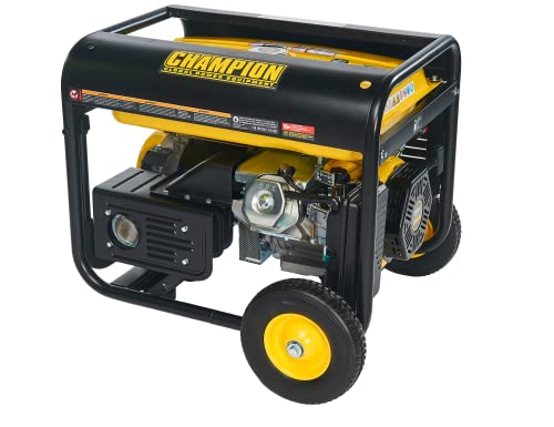 Groupe électrogène 9375W essence Moteur OHV 4T 459 cm³ 15 CV Démarrage electrique et manuel Autonomie 10h CHAMPION
