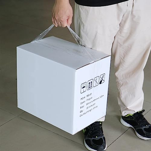 Ruban adhésif d'emballage transparent large pour expédition et boxe - 7
