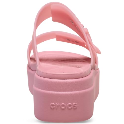 Image of Crocs Women's Brooklyn Buckle Low Wedges