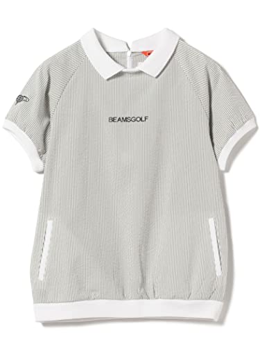 [ビームスゴルフ] ポロシャツ ORANGE LABEL クールマックス(R) 襟付き サッカー プルオーバー レディース GREY M 1枚目
