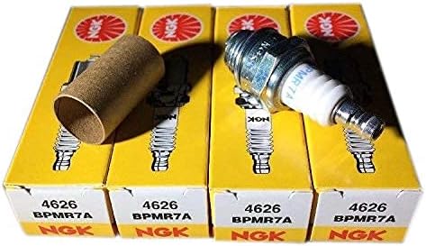 4 (Four) NGK BPMR7A 4626 Spark Plug Replaces Bosch WSR6F 7547 Champion RCJ6Y 852