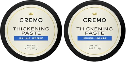 Cremo Hair Thickening Paste for Men - Premium Barber Grade