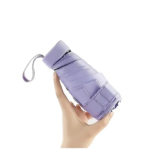 Compact Travel Umbrella for Rain and Wind