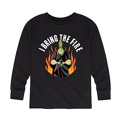 Disney Villains - Hades I Bring The Fire - Toddler and Youth Long Sleeve Graphic T-Shirt