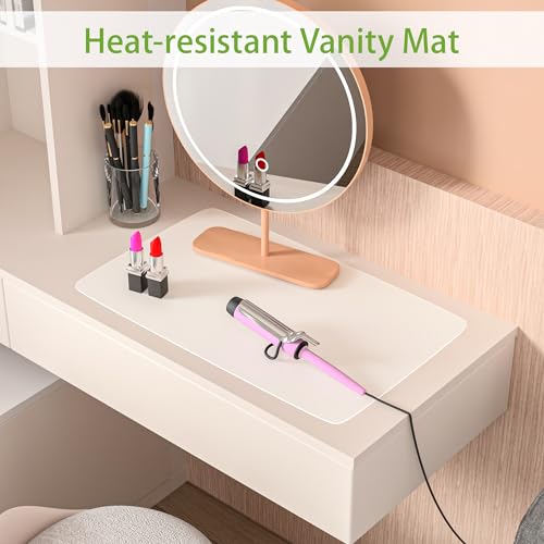 4 Pack Silicone Mats for Kitchen Counter: Translucent 10.24 x 14.2 inch (1 MM Thick) - Non-Slip Countertop Protector Liner - Heat Resistant Non-Stick Baking Mat for Pastry by Janeart - Image 7