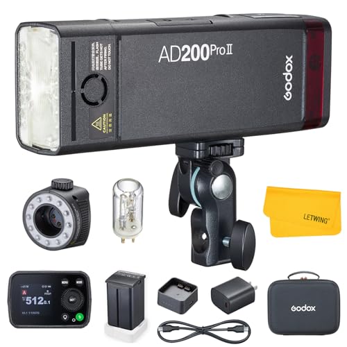 Amazon | GODOX AD200Pro II AD200 Pro II AD200PROII TTL フラッシュ