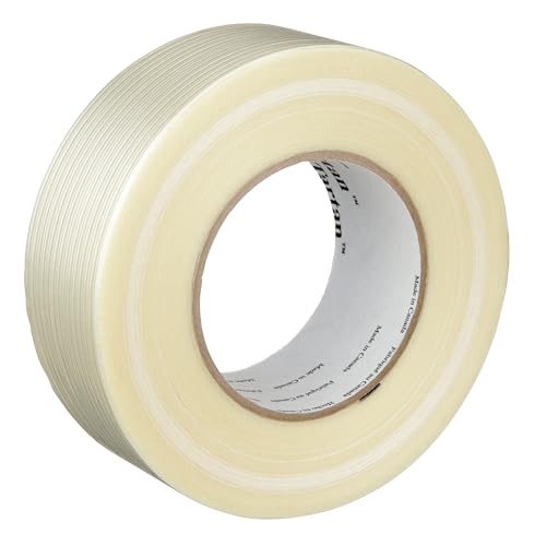 Image of 3M Tartan Filament Tape 8934, Clear, 48 mm x 100 m, 4 mil