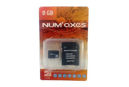 Preisvergleich Produktbild NUM`axes Karte Micro SD Klasse 10 mit SD-Adapter