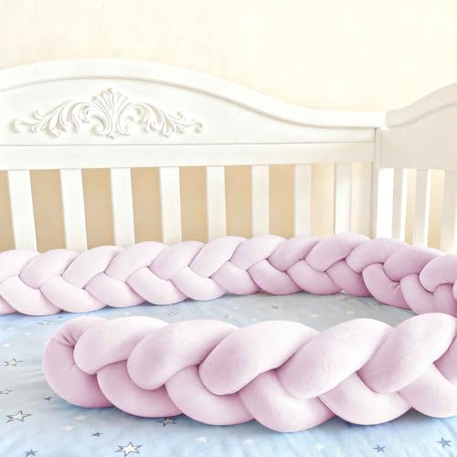Soft Breathable Mattress Edge, Cotton Bed Set All Round Braided Pillow for Room.. (A10,100cm)
