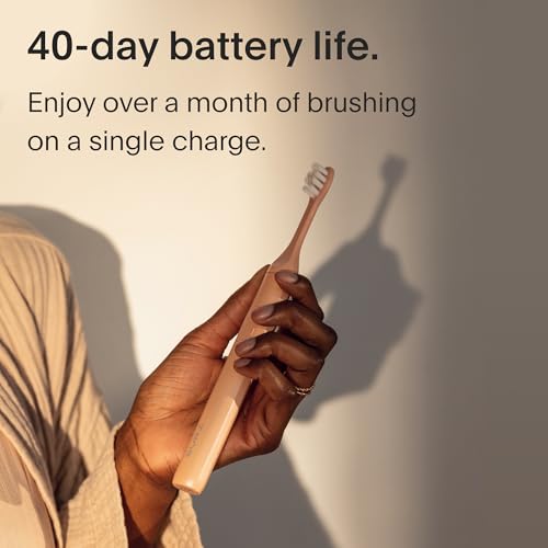 suri 10 sonic electric toothbrush with uv cleaning travel case 1 month battery  designed in california  electric toothbrush for adults  travel toothbrushes  tooth brush  pink