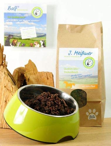 Meißmer BALF® Pferd Trockenfleisch 1kg - 100% Fleischanteil