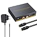 Produktbild PROZOR DAC Konverter Digital Koaxial Optischer SPDIF Toslink zu Analog Stereo Audio RCA L / R und 3,5 mm Klinke mit Optischer Umschalter Audio Adapter