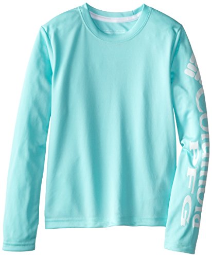 Columbia Boys’ PFG Terminal Tackle Long Sleeve Tee , Gulf Stream, X-Large