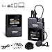 Wireless Lavalier Microphone, Comica BoomX-D1 2.4G Digital Mini Wireless Lapel Mic,Transmitter and Receiver for DSLR Cameras Camcorders,Smartphone, Recording Lav Mic for YouTube, Facebook Live etc.