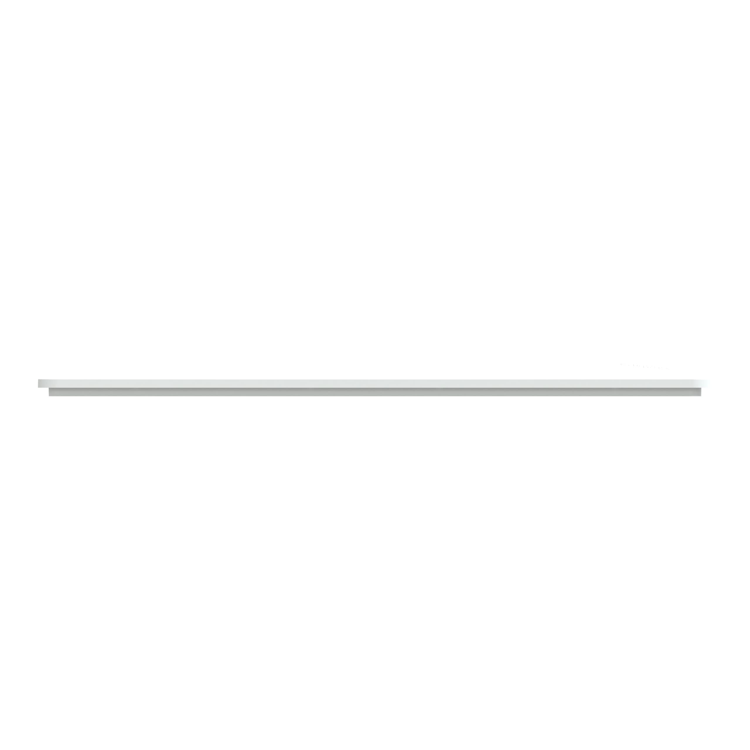 Schneider Electric Ovalis Plaque de finition 2 postes Horizontal entraxe 71 mm Blanc
