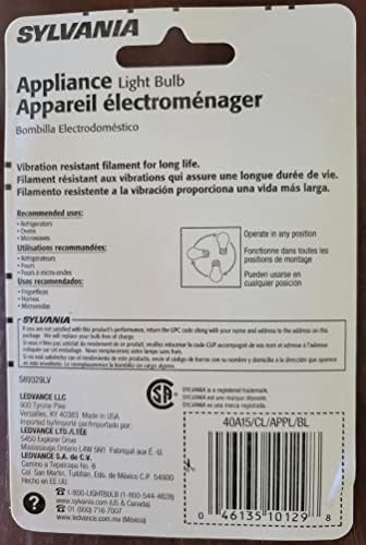 Sylvania 40W Appliance Light Bulb 40Acl/APPL/Bl image 4