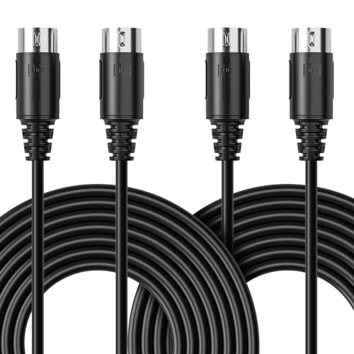 Câble MIDI 5 broches pour synthétiseur rack et échantillonneur MD-PRO 4.6m