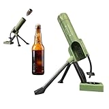 Décapsuleur de mortier de bière, 51 mm, décapsuleur de bière amusant, mains libres, lanceur de bouchons tactiques pour la maison, les fêtes, les bars, le bureau, la décoration