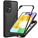 Produktbild Hülle für Samsung Galaxy A33 5G, 360 Grad Stoßfeste A33 Handyhülle Vorder- und Rückseitenschutz Handyhülle Outdoor Cover A33 Schutzhülle Mit Eingebautem DisplayschutzSchwarz
