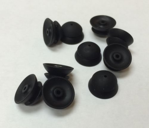 Starkey 8mm-10mm Power Domes (10 Pack) - Black Silicone Noise Protection Earplugs
