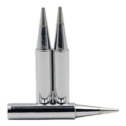 Qisf 5 Pcs 900M-T-B + 5 Pcs 900M-T-I Lead-Free Soldering Solder Iron Tips Replacement For Hakko, Radio Shack, Tenma, Atten, Quick, Aoyue, Yihua Soldering Station And More Tool #TOP4