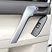 TongSheng ABS Car Interior Door Handle Trim 4PS Fit for Toyot@ Land Cruiser Prado FJ150 150 2010 2011 2012 2013 2014 2015 2016 2017 2018 2019 Interior Car Accessories (Silver)