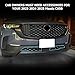 LUWU Front Grill Mesh Compatible With 2023 2024 2025 2026 Mazda CX-50 Front Mesh Grill Inserts Trims Front Mesh Grille Cover Guard for 2026 2025 Mazda CX50 Car Exterior Accessories ABS Material, 2PCS