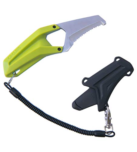 EDELRID Unisex - Erwachsene Messer Canyoning Knife Rescue Canyoning Knife, Oasis, Einheitsgröße Klein