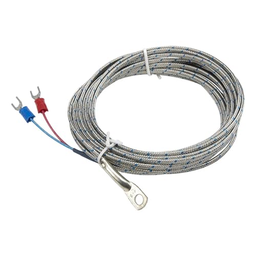 Sensor tipo J con cabezal de anillo para una medición de temperatura estable en cables de 4m