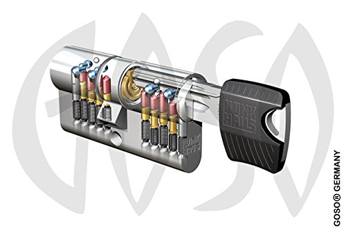 Preisvergleich Produktbild GOSO Zylinder Profilzylinder Schließzylinder Winkhaus RPE 45x45mm 9124