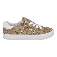 GUESS Women's LOVEN Sneaker, Medium Brown 219, 9 — image 5