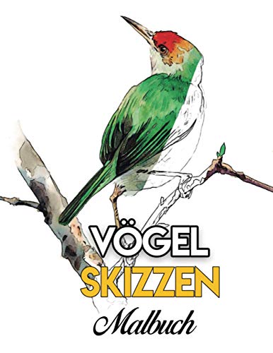 Vögel Malbuch: Buch zum Malen