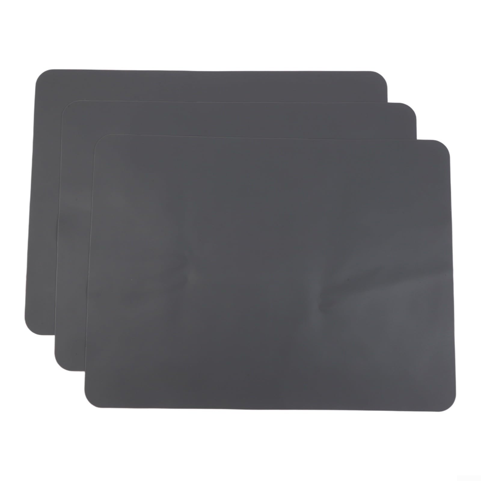 Tapis de Table en Silicone Mat Couleur pour morandi 3 Tapis(light white)