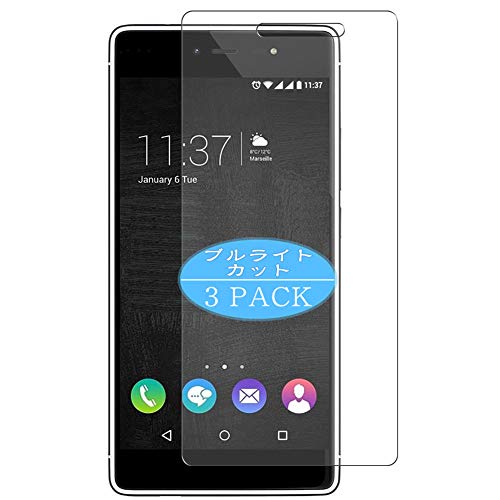 ノーブランド品 VacFun Lot de 3 Anti Lumière Bleue Protection d'écran, compatible avec Wiko Fever SE 2016, Film Protecteur Anti Blue Light(non vitre verre trempé) NewVersion